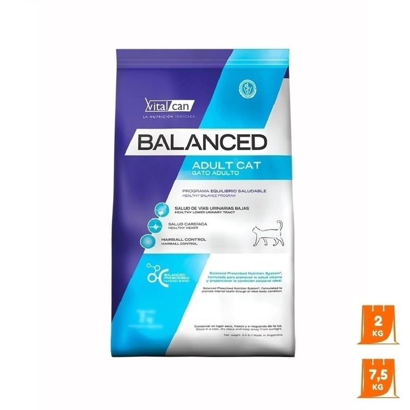 [VIT003] Balanced Gato Adulto X 400Gr