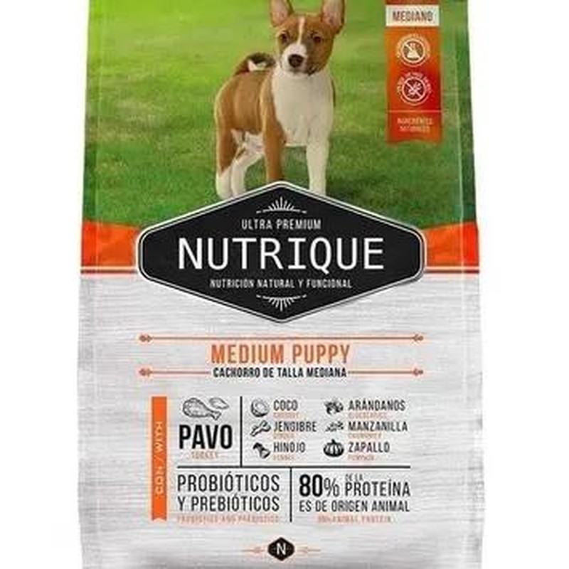 [VIT123] Nutrique Medium Puppy X 12Kg