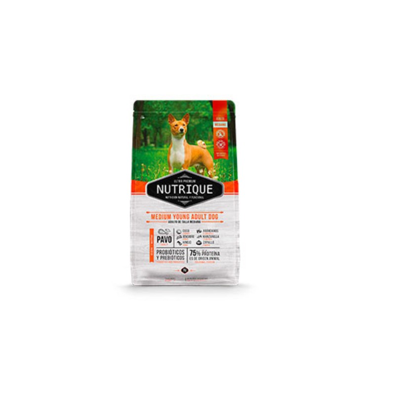 [VIT124] Nutrique Medium Young Adult Dog X 12Kg