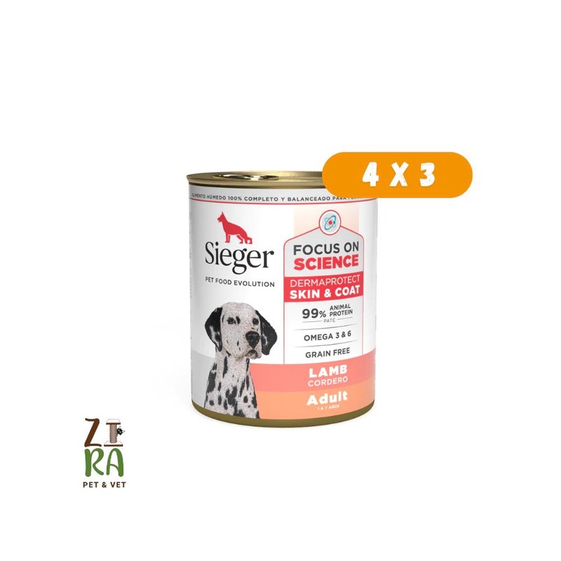 [SIE125] Sieger Derma Cordero 340Gr