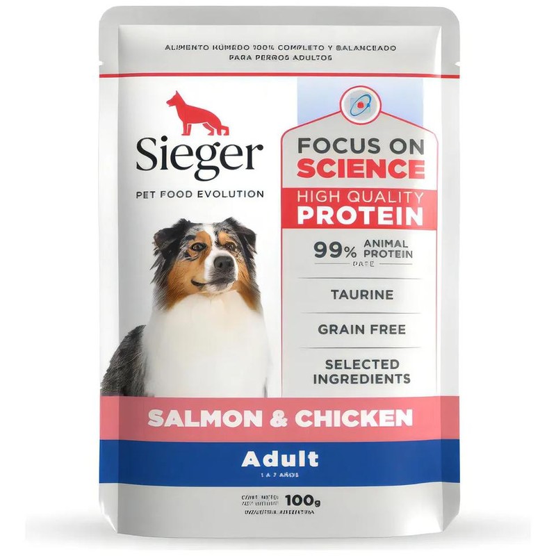 [SIE138] Sieger Dog Adult Sal/Pol 100Gr