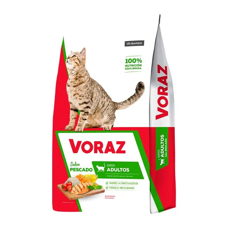 [VOR007] Voraz Gato Adulto X 10Kg