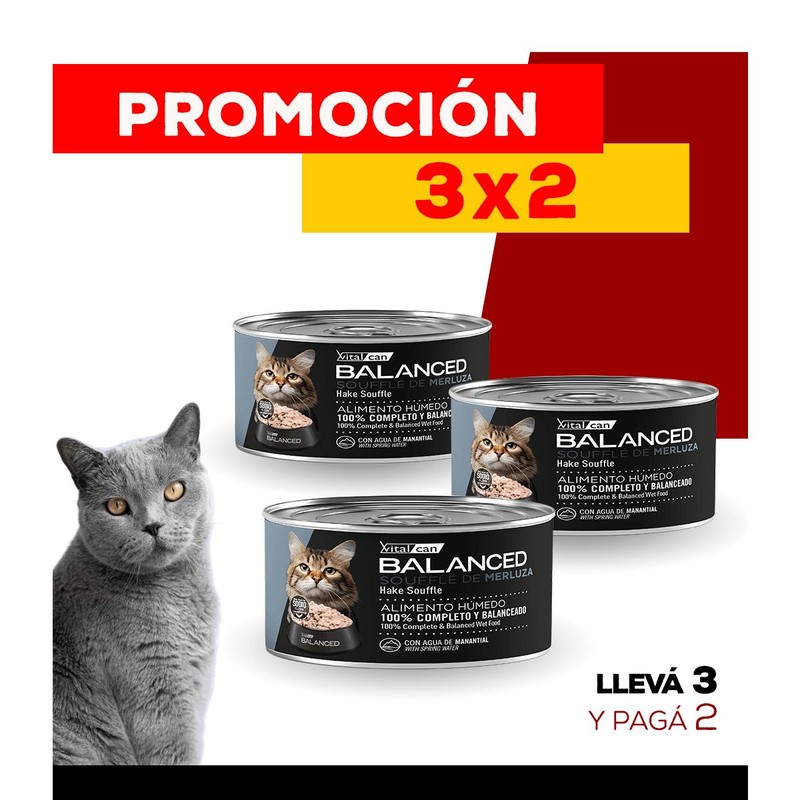 [VIT216] Balanced Souffle Merluza Gato Senior 85Gr