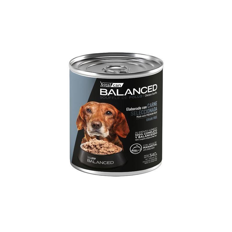 [VIT220] Balanced Souffle Pollo Perro Adulto 340Gr