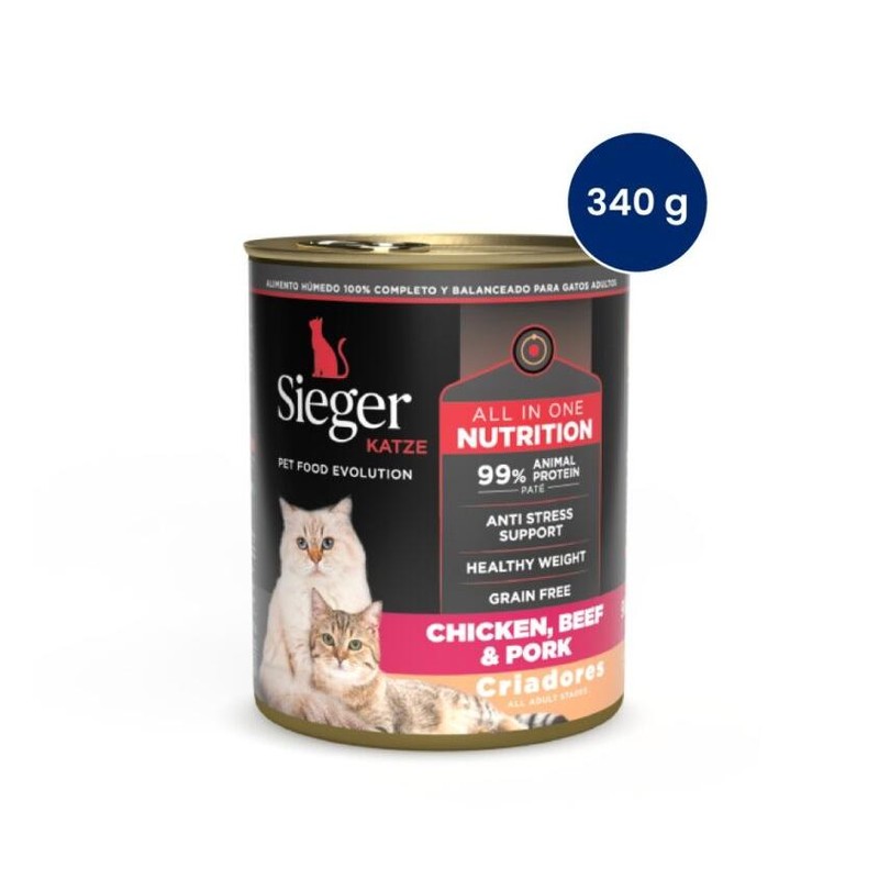 [SIE169] Sieger Katze VET Hipo 340Gr